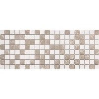 Мозаика настенная Kerama Marazzi Феррара-фоджа 20x50 см глянцевая цвет коричневый/серый