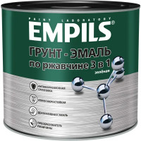 Грунт-эмаль по ржавчине 3 в 1 Empils PL гладкая цвет зеленый 2.7 кг