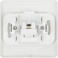 Розетка компьютерная встраиваемая Schneider Electric Blanca RJ45 cat 5 цвет титановый