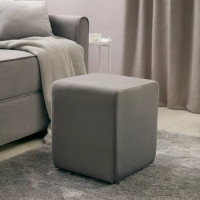 Банкетка домашняя Seasons 35x35x41 см цвет серый