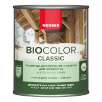 Пропитка для древесины Neomid Bio Color Classic New 2020 матовая цвет сосна 0.9 л