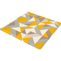 Галета Кордильеры 35x35 см цвет серо-желтый