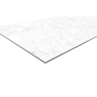 Стеновая панель BIANCO CARRARA АКП 240x60x0.4 см цвет белый