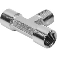 Тройник для компрессора Elitech 0704.026600 T - 1/4 MFF