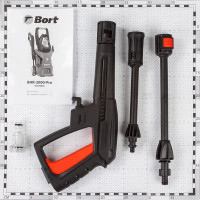 Мойка высокого давления Bort BHR-2000-Pro, 150 бар, 450 л/ч