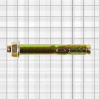 Втулочный анкер 10x77 мм оцинкованная сталь