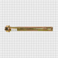 Втулочный анкер-гайка 20x200 мм оцинкованная сталь