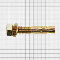 Клиновой анкер 20x125 мм оцинкованная сталь