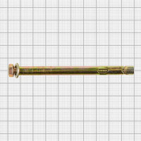 Втулочный анкер-болт 8x100 мм оцинкованная сталь