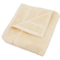 Полотенце махровое Cleanelly 100x150 см цвет бежевый