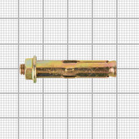 Втулочный анкер-гайка 8x40 мм