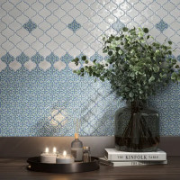 Декор настенный Kerama Marazzi Majolica Pattern 6.5x6.5 см разноцветный глянцевый