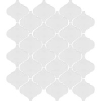 Мозаика Kerama Marazzi Arabesques Shiny 26x30 см цвет белый