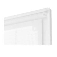 Решетка вентиляционная Ore GP1825W 180x250 мм пластик цвет белый