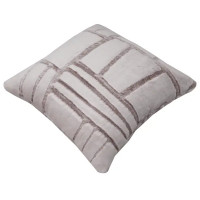 Подушка Stone 45x45 см цвет бежевый
