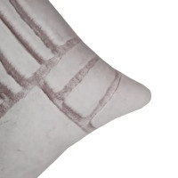 Подушка Stone 45x45 см цвет бежевый