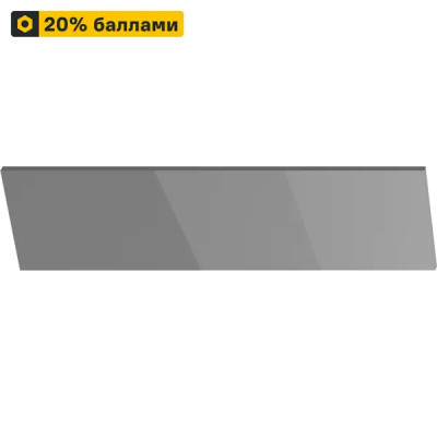 Фасад комода Аша грей 79.6x22x1.6 см ЛДСП цвет серый