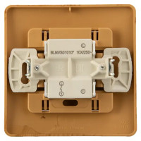 Выключатель встраиваемый Schneider Electric Blanca 1 клавиша 10 А цвет ясень