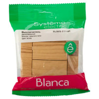 Выключатель встраиваемый Schneider Electric Blanca 2 клавиши 10 А цвет ясень