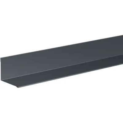 Планка для внутренних углов 50x50x2000 мм RAL 7024 серый