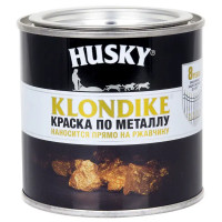 Краска по металлу Husky Klondike глянцевая цвет золото 0.25 л RAL 1036