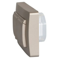 Розетка двойная встраиваемая Schneider Electric Blanca 16 А IP44 цвет титановый