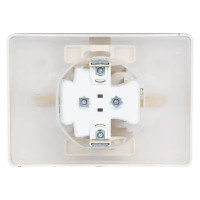 Розетка двойная встраиваемая Schneider Electric Blanca 16 А IP44 цвет титановый