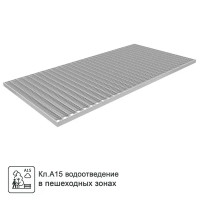 Решетка придверная 1000x500x20 мм сталь