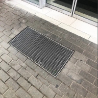 Решетка придверная 1000x500x20 мм сталь