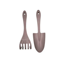 Набор садовых инструментов In garden 2 предмета: лопатка и грабельки фиолетовый