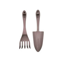 Набор садовых инструментов In garden 2 предмета: лопатка и грабельки фиолетовый