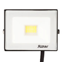Прожектор светодиодный уличный Ritter Profi 53415 4 20 Вт 2000 Лм 180-240В нейтральный белый свет 4000К IP65 черный