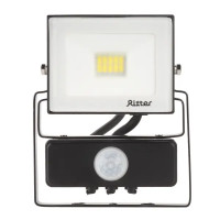 Прожектор светодиодный Ritter Profi 53420 8 20 Вт 2000 Лм 180-240 В с датчиком движения холодный белый свет 6500К IP65 черный