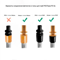 Труба из сшитого полиэтилена для отопления Ростерм PE-Xa EVOH 16x2.2 мм PN16 бухта 100 м серая