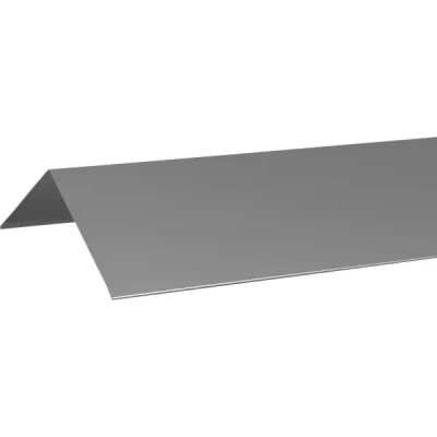 Конек плоский 146x146x2000 мм оцинкованный