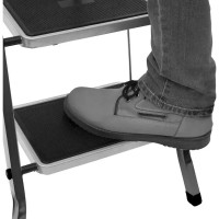 Стремянка стальная Zalger с ковриком 3 ступени