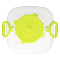 Бак с крышкой и ручками 80 л цвет белый