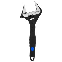 Ключ разводной с тонкими губками Vertextools 2110-200 захват 40 мм, длина 200 мм