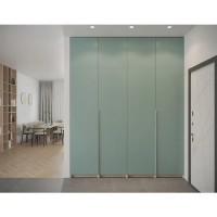 Дверь для шкафа Лион София грин 59.6x38x1.8 см ЛДСП цвет зеленый