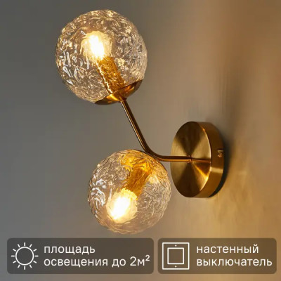 Светильник настенный Freya FR5207WL-02BZ