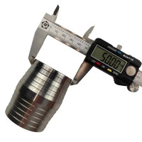 Коннектор для шланга Boutte 50мм сталь