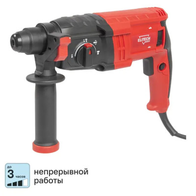 Перфоратор SDS-plus Elitech П 0724РЭМ, 750 Вт, 2.3 Дж