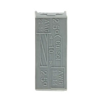 Клеммы соединительные для осветительного оборудования Duwi СМК 224-112 1-проводные 0,5-2,5мм² серые 5 шт 26734 8