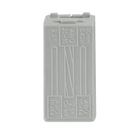 Клеммы соединительные монтажные Duwi СМК 224-112 2-проводные 1,0-2,5X2/0,5-2,5мм² серые 5шт 26735 5