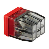 Клеммы монтажные самозажимные с пастой Duwi СМК 772-206 6-проводные 2,5мм² прозрачные 5шт 26732 4