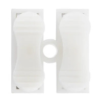 Клеммы нажимные пружинные для осветительного оборудования Duwi СМК 823-2-10 2-проводные 2,5мм² белые 5шт 26738 6