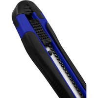 Нож строительный Vertextools 0044-01 двухкомпонентный корпус сегментное лезвие 18 мм