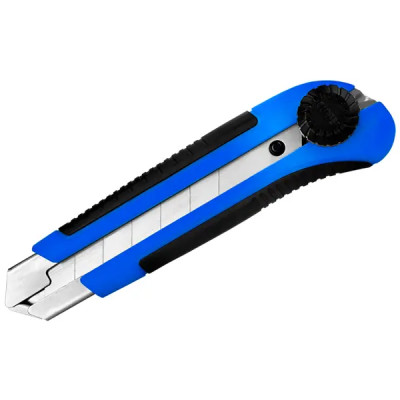 Нож строительный Vertextools 0044-02 двухкомпонентный корпус сегментное лезвие 25 мм