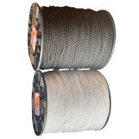 Веревка полипропилен без сердечника 6 мм цвет белый, на отрез