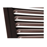 Решетка вентиляционная Ore GM1515B 150x150 мм металл цвет коричневый